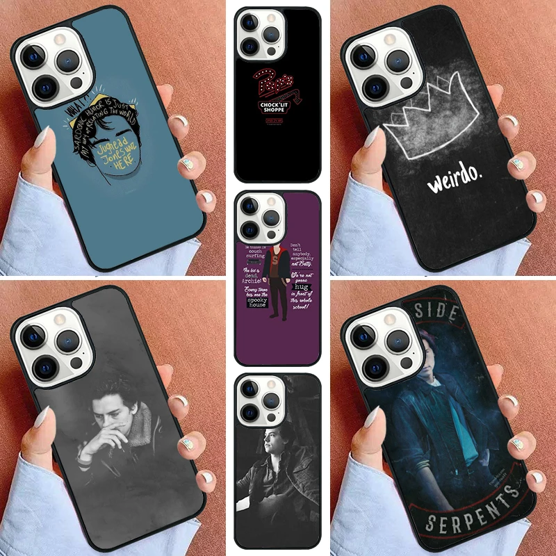Чехол для телефона с американским ТВ ривердэйлом джугэд Джонс iPhone 15 14 Pro 11 13 12 Mini X