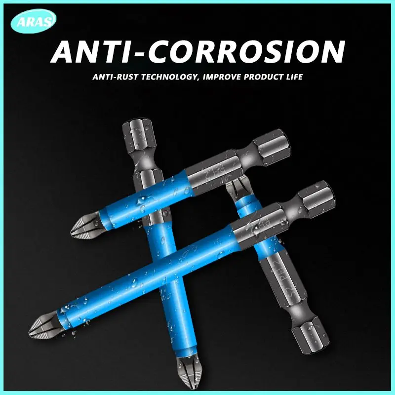 

25/50/65/70/90/125/150mm Screwdriver Bits PH2 Anti-slip Magnetic Bits 1/4 Hex Shank Fits Hand Electric Drill Driver Dropshipping