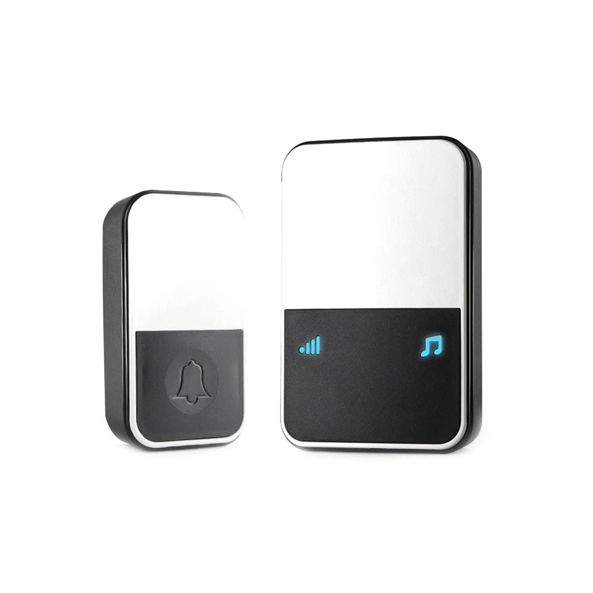 

Wireless Doorbell, 1,000Ft Range Loud Enough with 5 Volume Levels and Mute Mode Door LED Flashing US Plug