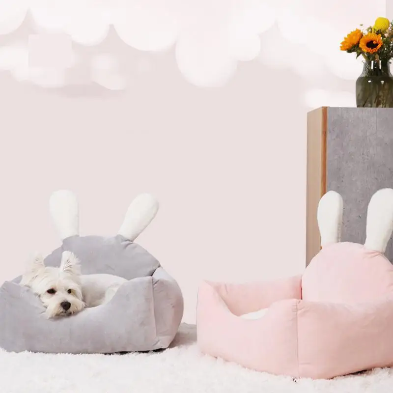 

Pet Bed Self-Warming Dog Bed Cuddler Plush Cat Nest Washable Sleeping Kennel Dog Sofa Bed for Small Medium Dogs and Cats