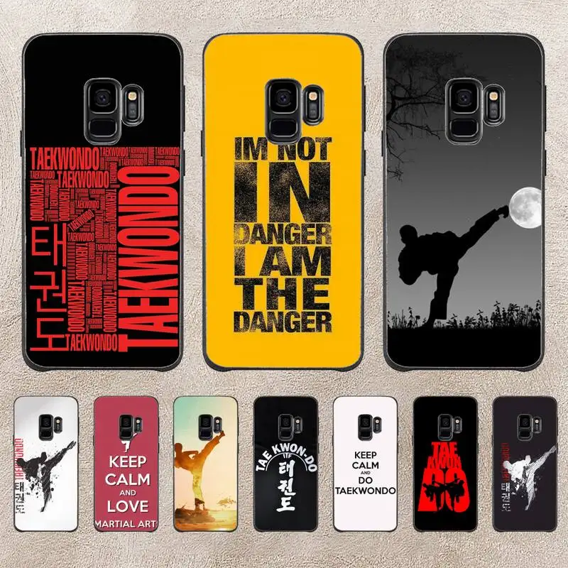 

Sport Taekwondo Phone Case For Samsung Galaxy J200 J2 Prime J2 Pro J6 2018 J250 J4 Plus J415 J5 Prime J7
