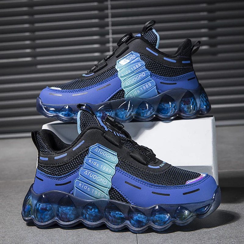 

Детские легкие кроссовки, Повседневная дышащая обувь для мальчиков и девочек, Нескользящие, размеры 28-40