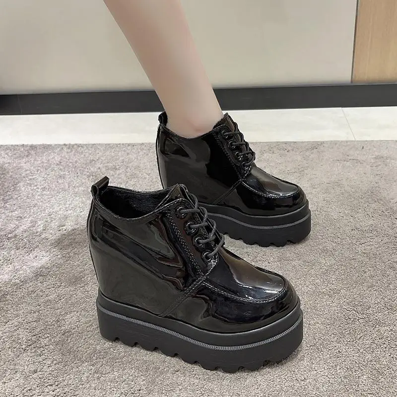 Женские ботинки осенне-зимняя обувь женская женские на высоком каблуке 2024