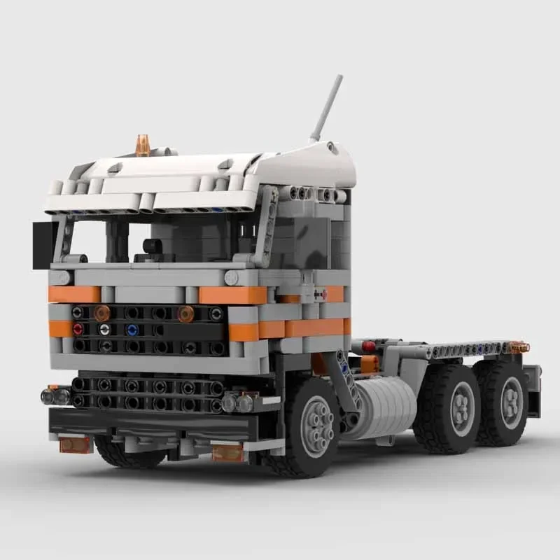 Фото MOC-111919 Конструктор «Транспортный грузовик с краном» 42128 Тип B, 1215 деталей, строительные блоки, подарок на Рождество, подарок на день рождения №3