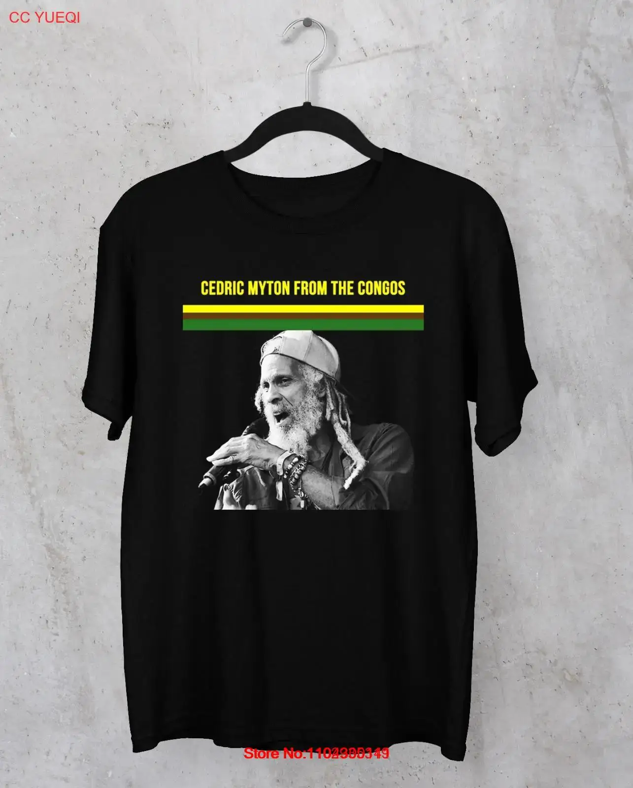 Cedric Myton poster black T-shirt short sleeve All sizes S to 5XL TA5791