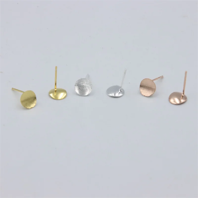 

Lefei Jewelry Fashion Trendy Classic Simple Drawing Arc Round Earring For Women 925 Sterling Silver Party Charm Accessories Gift