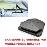 mayitr 1pc portable car mobile phone bracket non slip automobile dashboard mounting phones stand for 3 0 9 5 inches cellphone