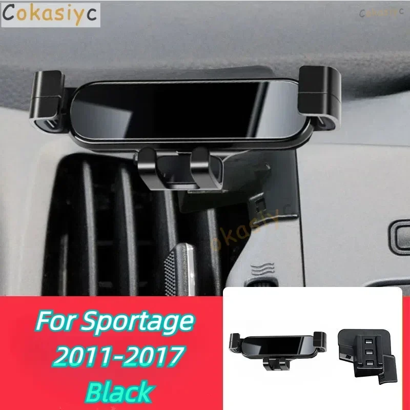 

Для KIA Sportage R 2011-2017 крепления-кронштейн-подставка, вращающиеся аксессуары для поддержки, 3 цвета, автомобильный держатель для мобильного телефона
