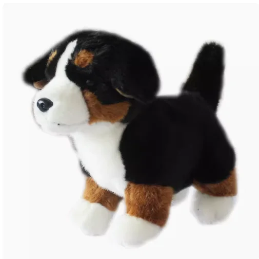 Милая Бернская горная собака 22 см милая бульдог маленькая плюшевая игрушка для