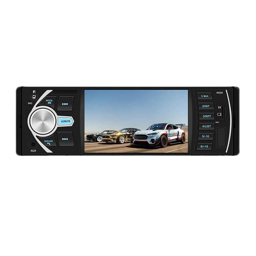 4.1 inch HD Car MP5 Bluetooth Hands-free Player Card Radio Reversing Priority 4022B