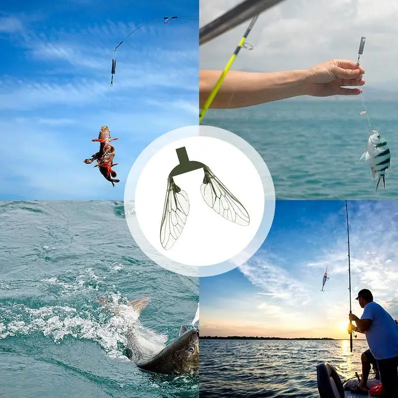 Предварительно вырезанные рыболовные приманки Stonefly Wings предварительно клейкий