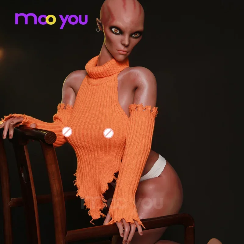 Фильм Mooyou 153 см полностью силиконовая секс-кукла металлический скелет большой