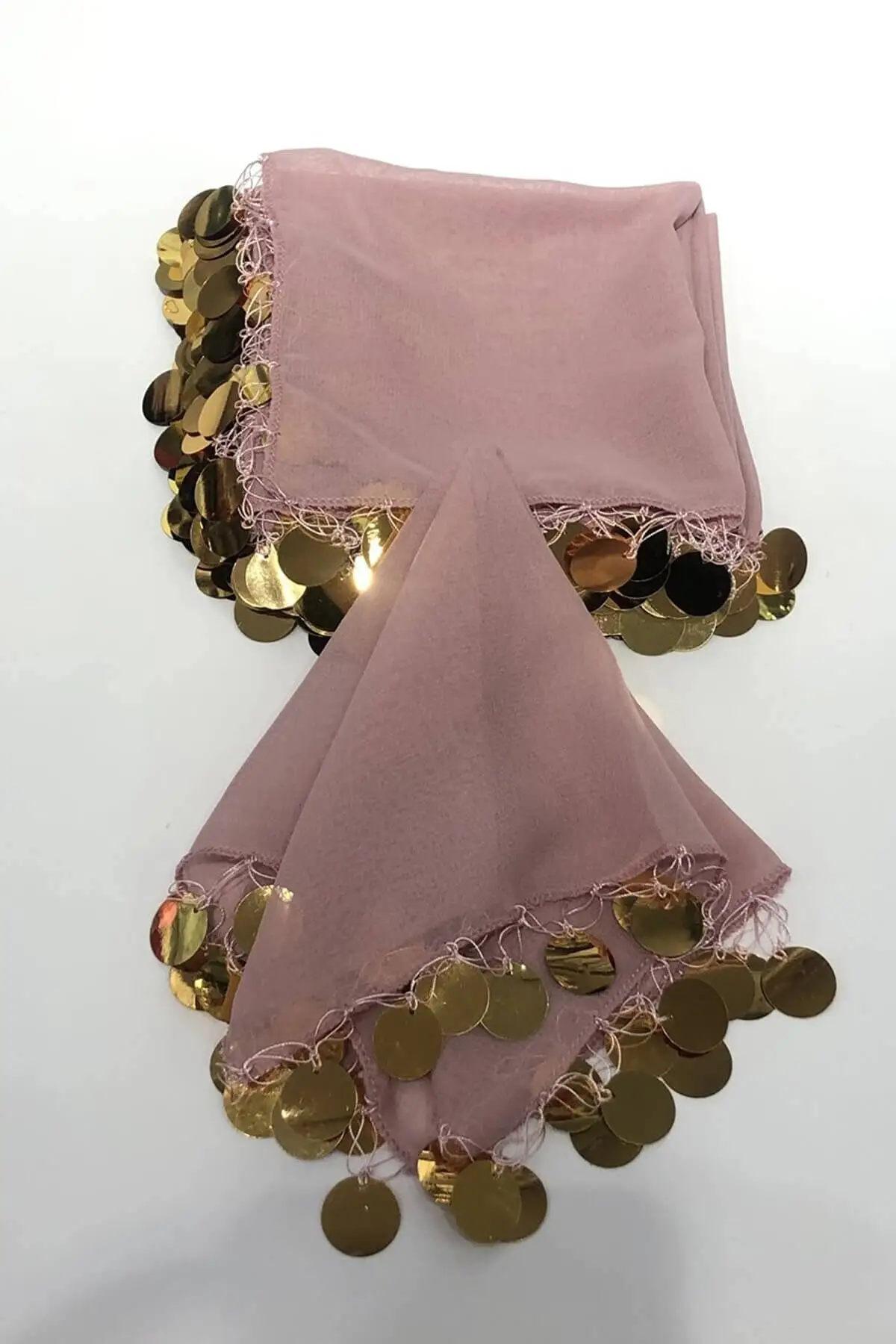 

Powder Lux Sequin Halay Be Napkin henna bride veil welon