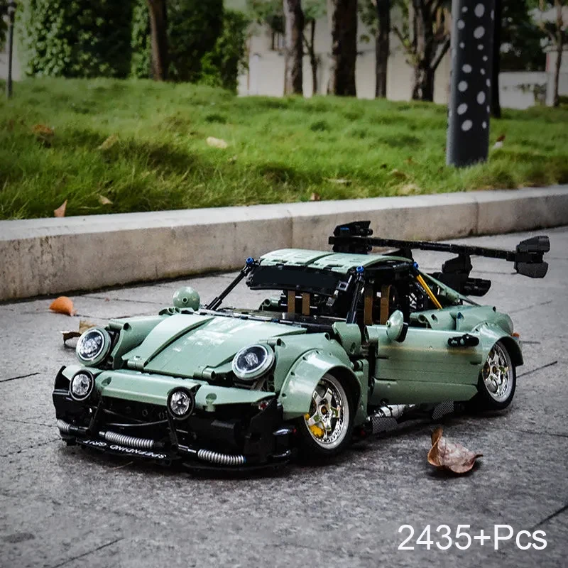 

2435+Pcs City 1:10 High-Tech Vehicle Super Car Speed Sportcar Toys Model Building Blocks Bricks Birthday Gifts for Children MOC