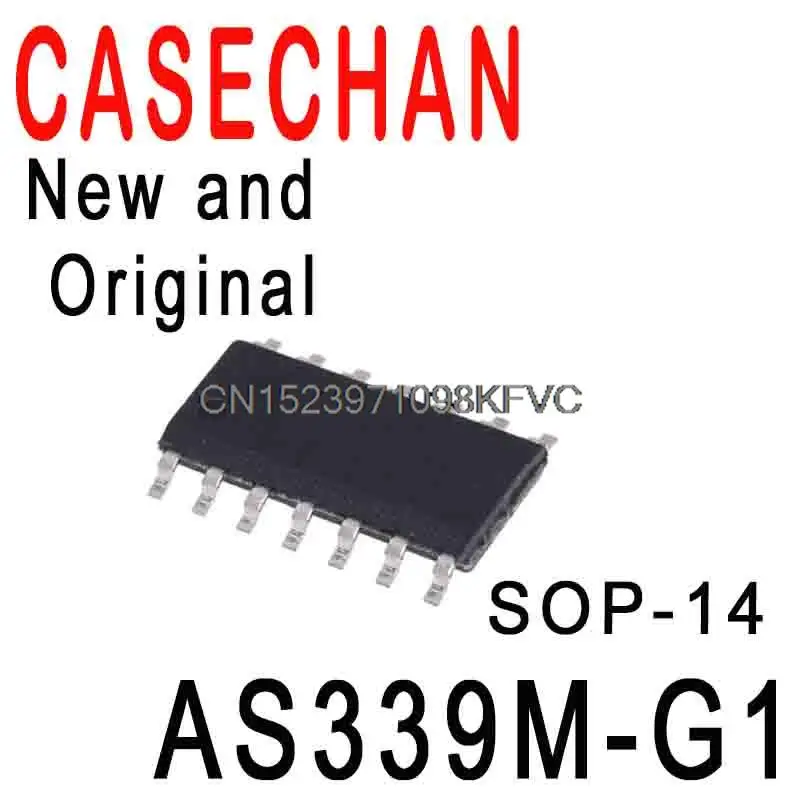 5 шт., новый и оригинальный Компаратор напряжения AS339 SOP-14 SMD