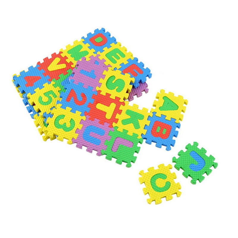 36 шт./набор Детский развивающий коврик-пазл