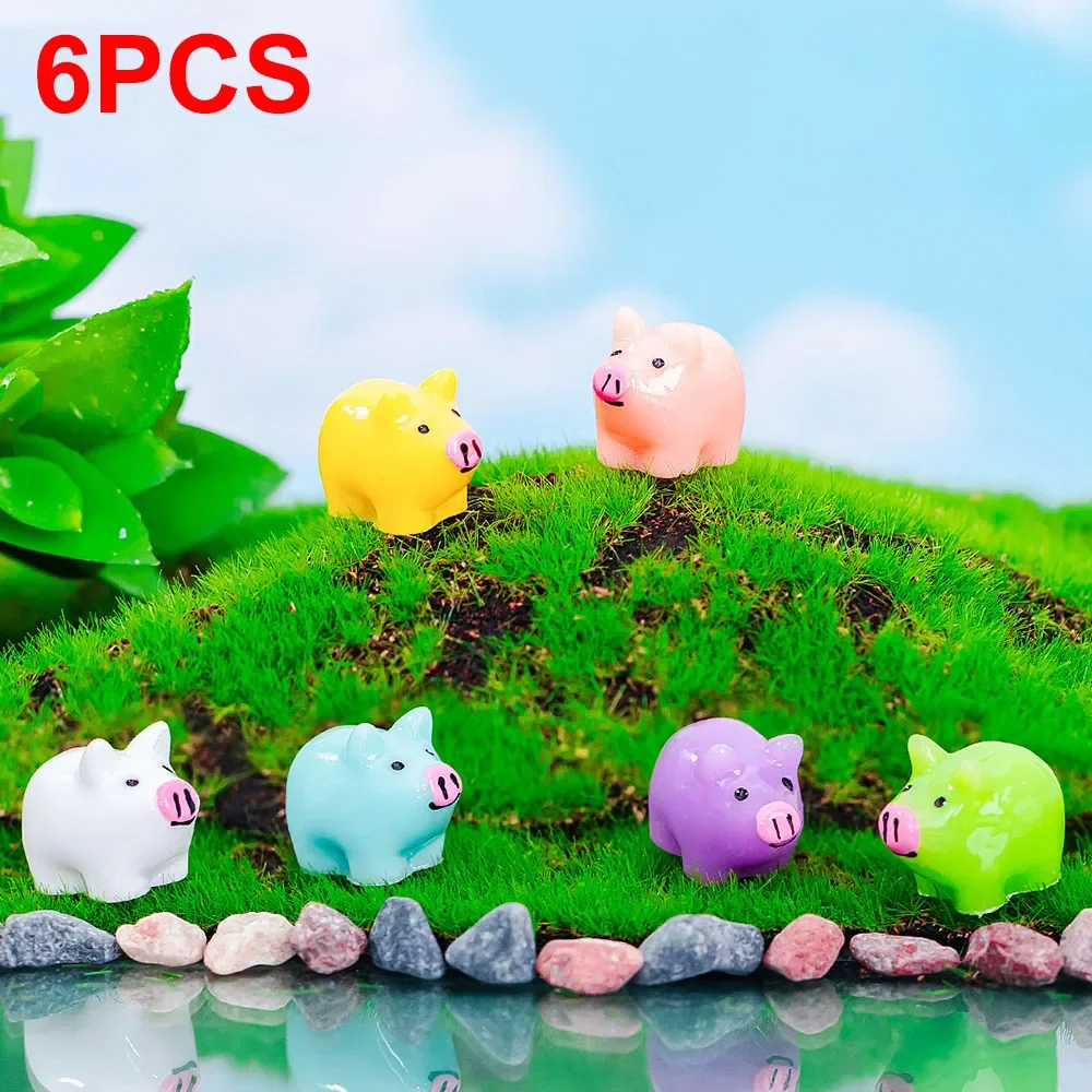 

Миниатюрные фигурки поросят из смолы 60 шт.