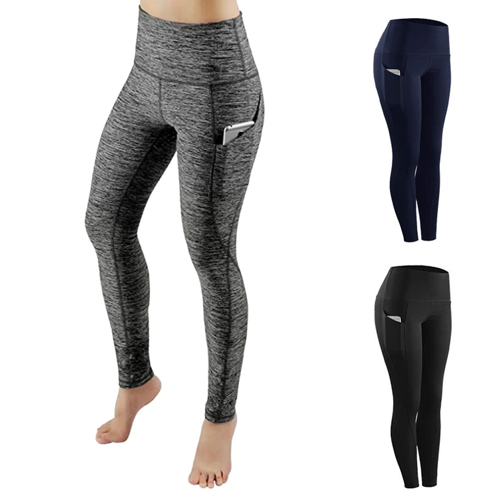 

Штаны для йоги с карманами Леггинсы спортивные женские штаны для фитнеса женские брюки леггинсы