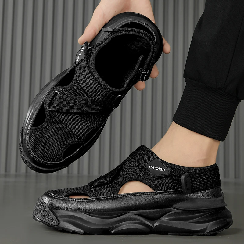 Мужские сандалии PARZIVAL дышащая повседневная обувь для улицы Нескользящие пляжные