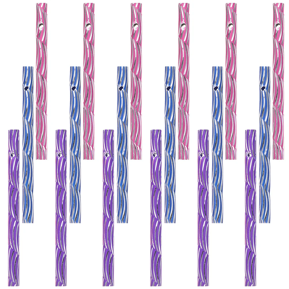 

50 Pcs Alloy Wind Chimes Tubes Bell Parts Woodsy Decor DIY Pipe Supplies Aluminum Empty