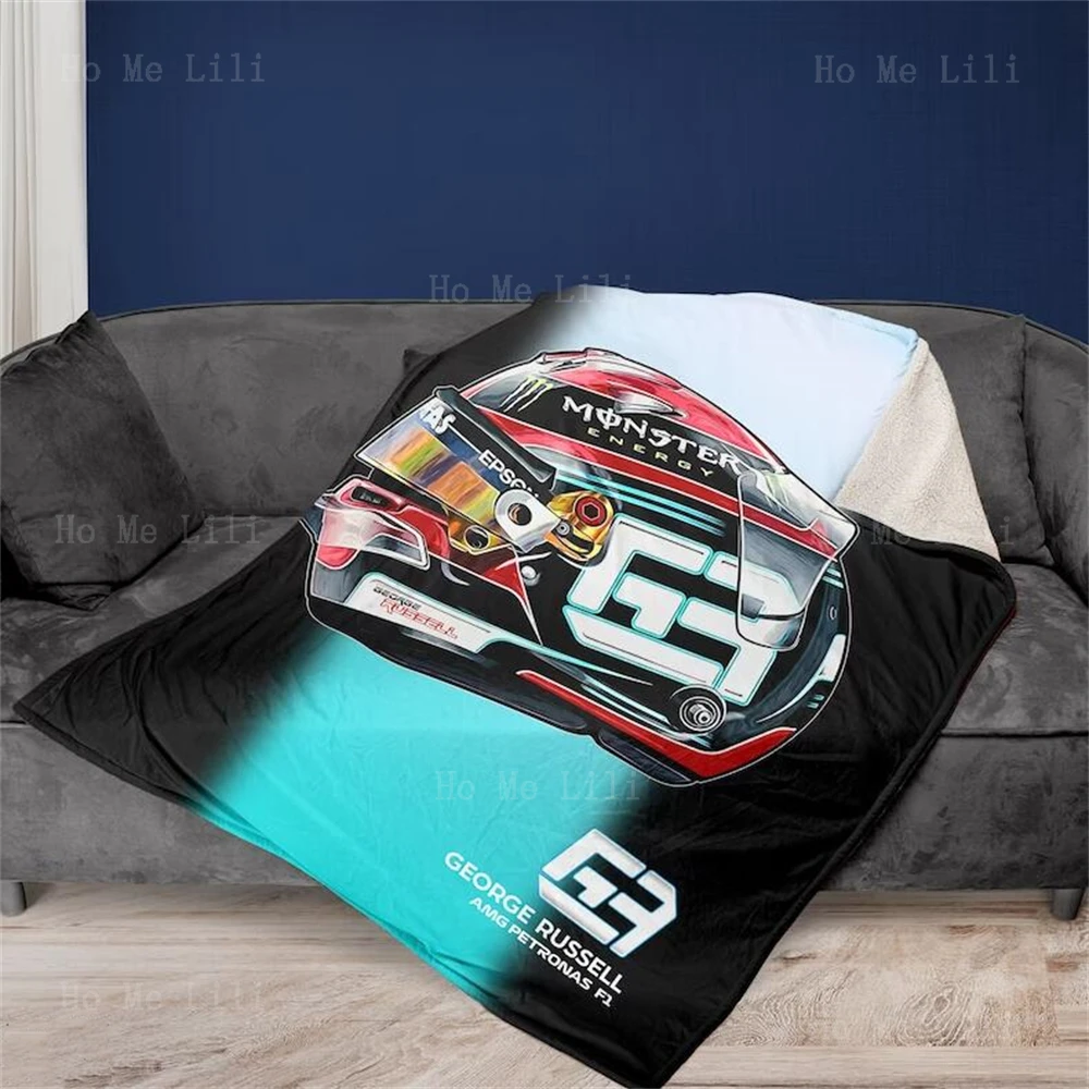 

F1 George Racing Driver Soft Cozy Flannel Blanket