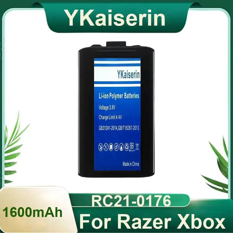Фото Цифровой аккумулятор RC21-0176, надежная замена, 1600 мАч для Razer Xbox №1