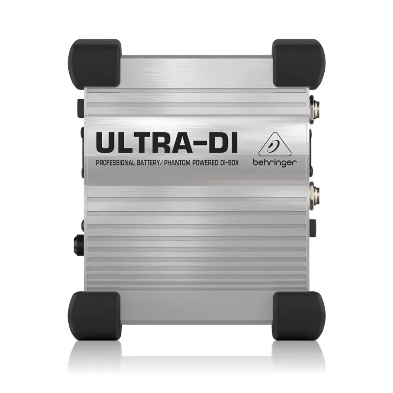 Фото Behringer DI100 Ultra-DI: 1-канальный активный DI-бокс для микрофонов и музыкальных инструментов, аудиооборудование для PA-систем №1