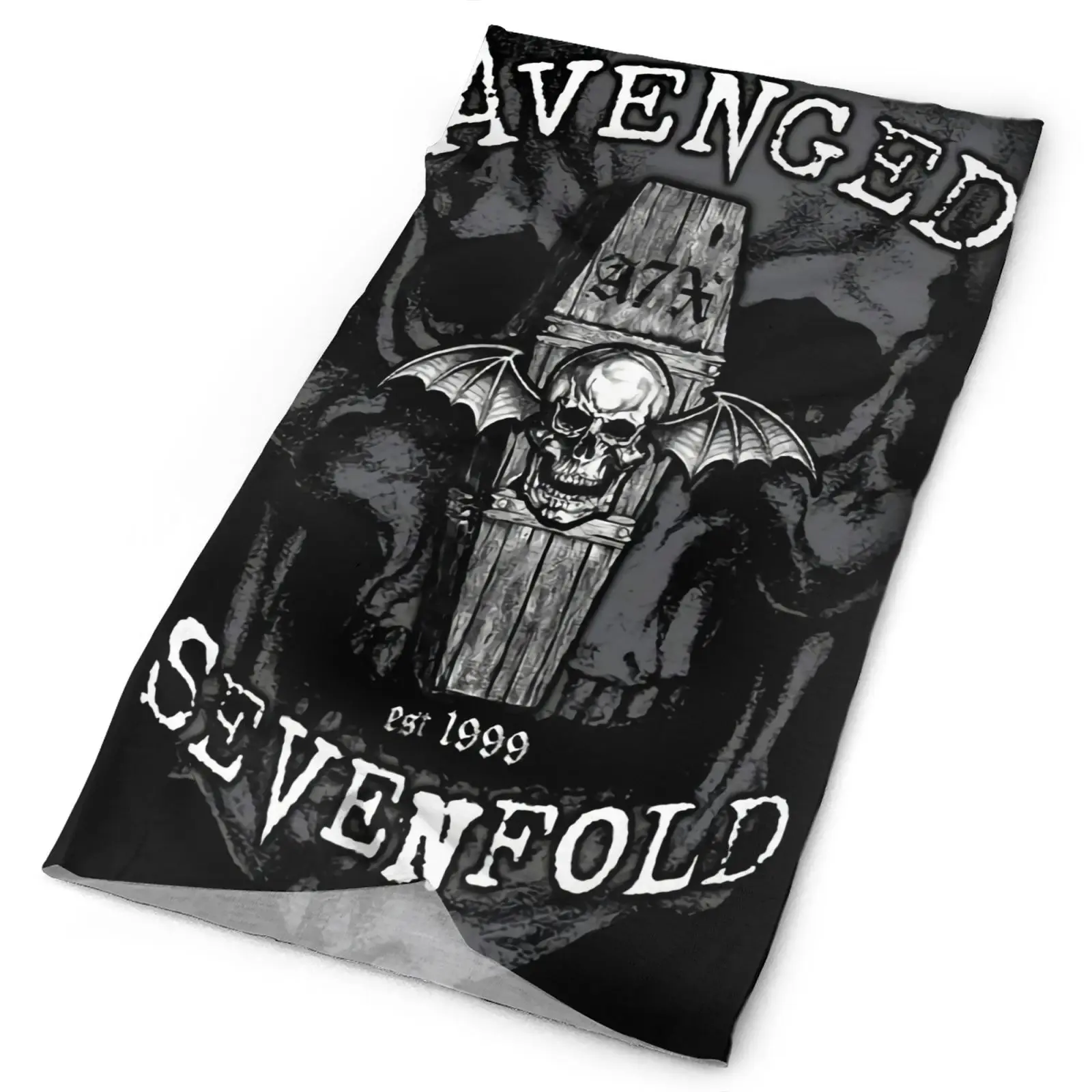 

Avenged Sevenfold A7X Coffin Heavy Metal 2672 Men's Bandana Masks Men's Bike Mask Neck Warmer Man Anime Scarf Ski Mask Shemagh