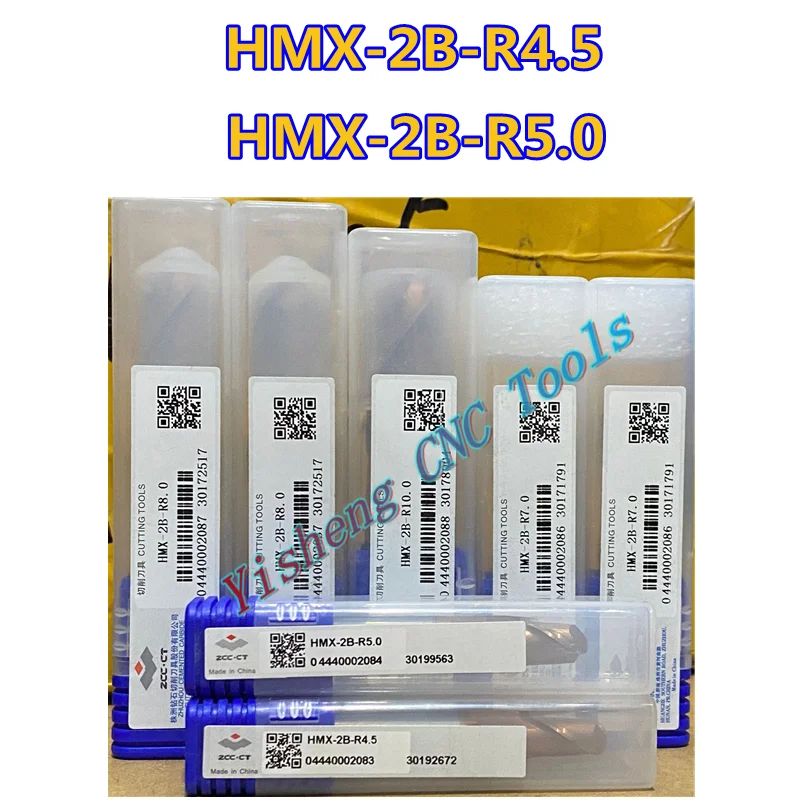 

68HRC ZCC CT HMX-2B-R4.5 HMX-2B-R5.0 solid carbide 2 flute ball nose NANO coated end mill cnc milling cutter