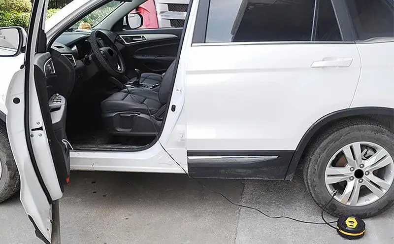 

Автомобильный воздушный компрессор, Мини Портативный беспроводной цифровой электрический насос, портативный воздушный насос со светодиодной лампой для автомобилей и мотоциклов