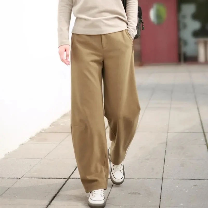 Женские широкие брюки ZSXAUTUMN Z.S.X из полиэстера