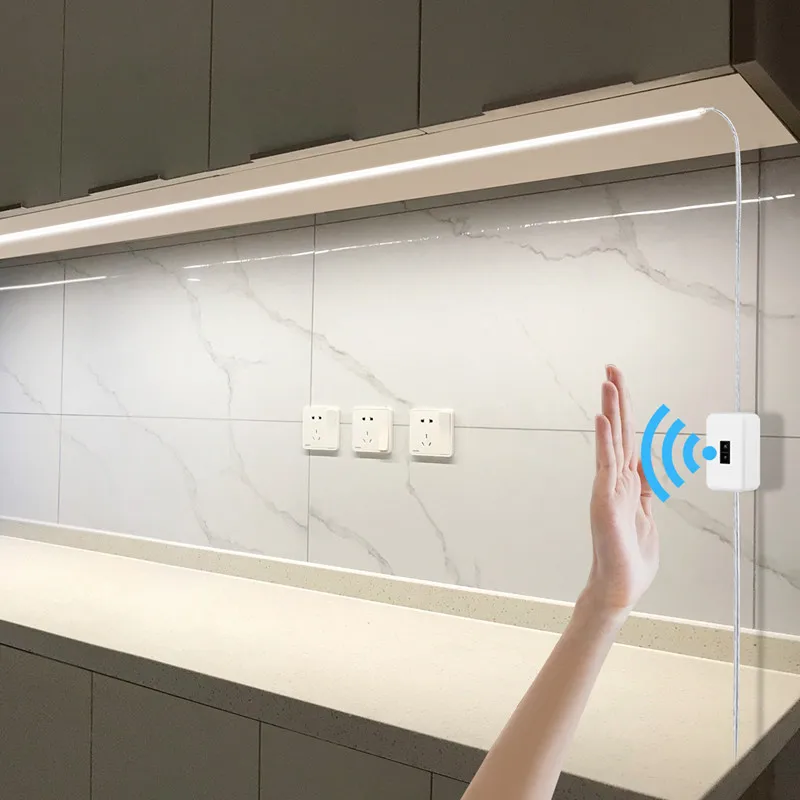 

DC 5V Led Strip Lamp USB 2835 Hand Sweep Waving ON OFF Sensor Light Motion TV Backlight Kitchen LED Strip Diode Light Waterproof