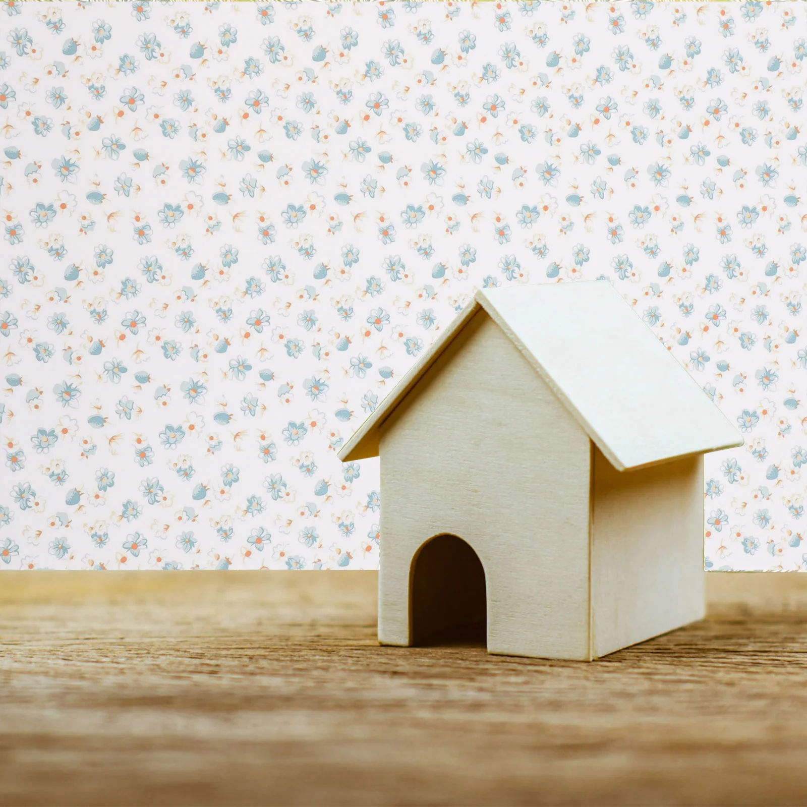 Крошечные настенные обои для дома игрушки детей аксессуары кукольного домика