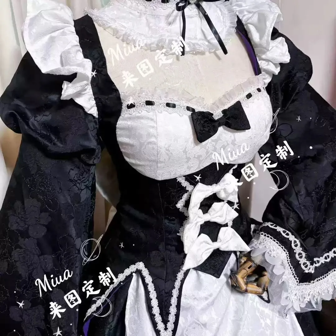 Фото COWOWO Re:Zero Frederica Baumann Косплей Костюм Cos Game Аниме Вечеринка Униформа Хэллоуин Играть Ролевая Одежда Одежда №2