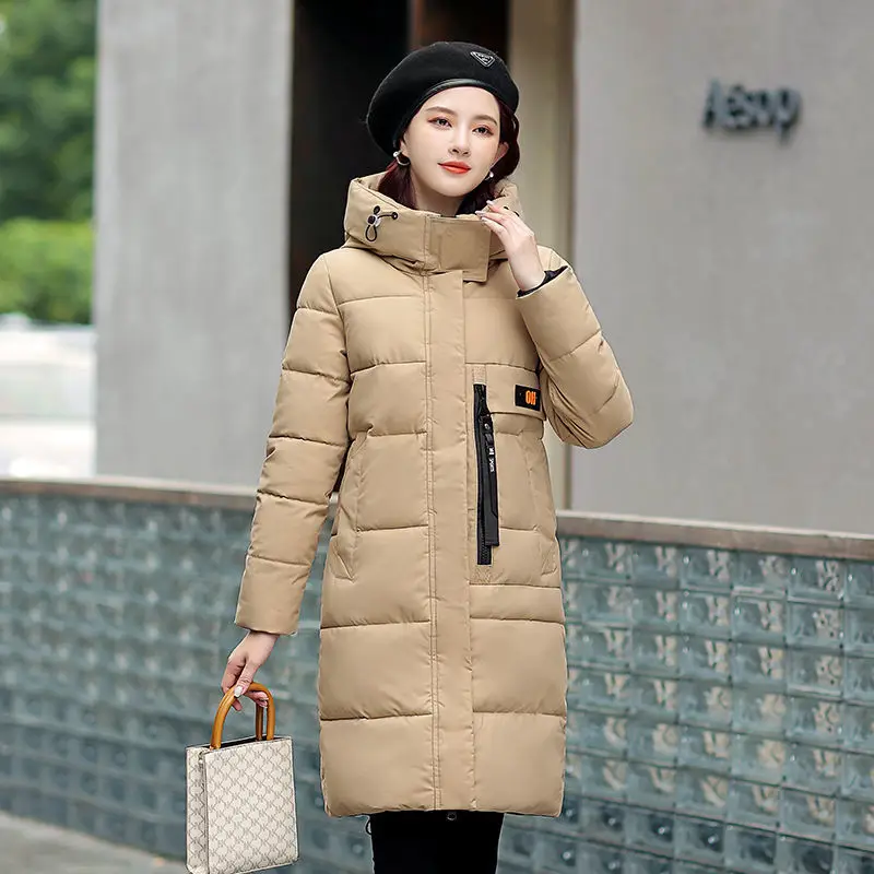 Winter Women's Cold Coat Parkas Super Hot Coats Hooded Long Cotton Padded Jacket Jackets Womens Winter Clothing 2022 Fashion