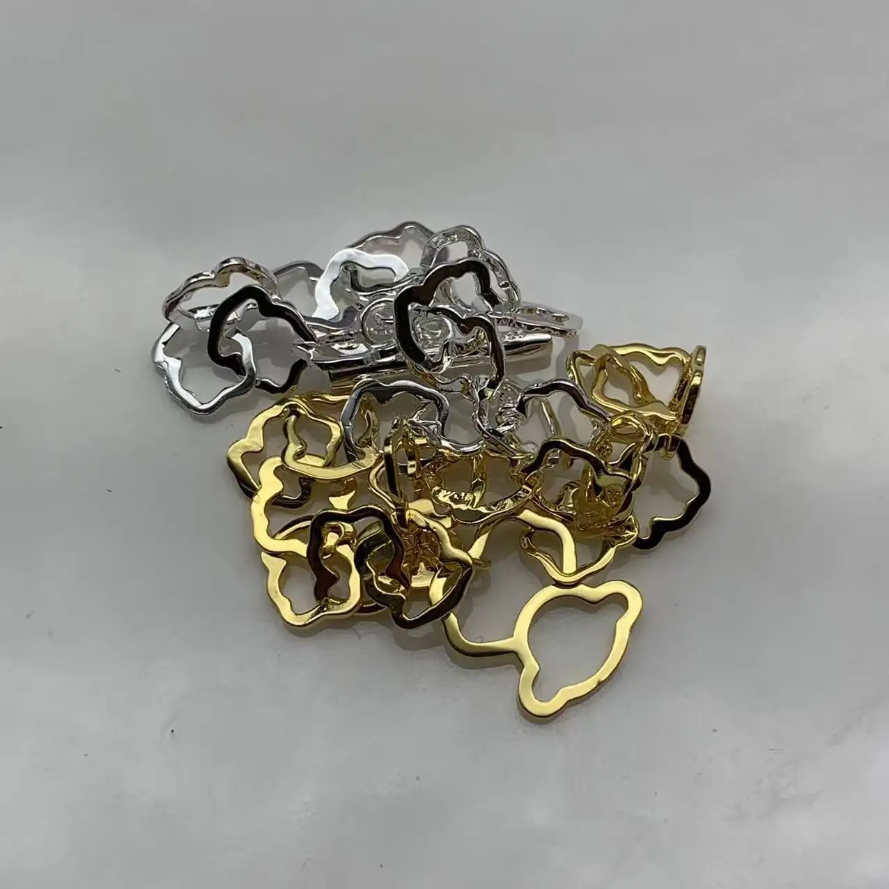 

Новинка 2022 г., серебряное кольцо 925 пробы, серебряное кольцо, серебряное золото, женская бижутерия, жемчужная цепочка, изысканные ювелирные изделия с испанским медведем