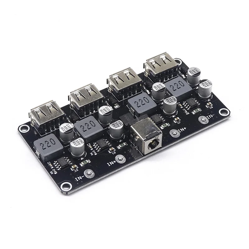 USB QC3.0 QC2.0 DC-DC понижающий преобразователь зарядный модуль 6-32 в 9 12 В 24 для быстрой