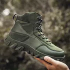 Мужская обувь, новинка весны, уличные походные ботинки, тренировочные военные ботинки, пустынные ботинки, спортивные мужские ботинки