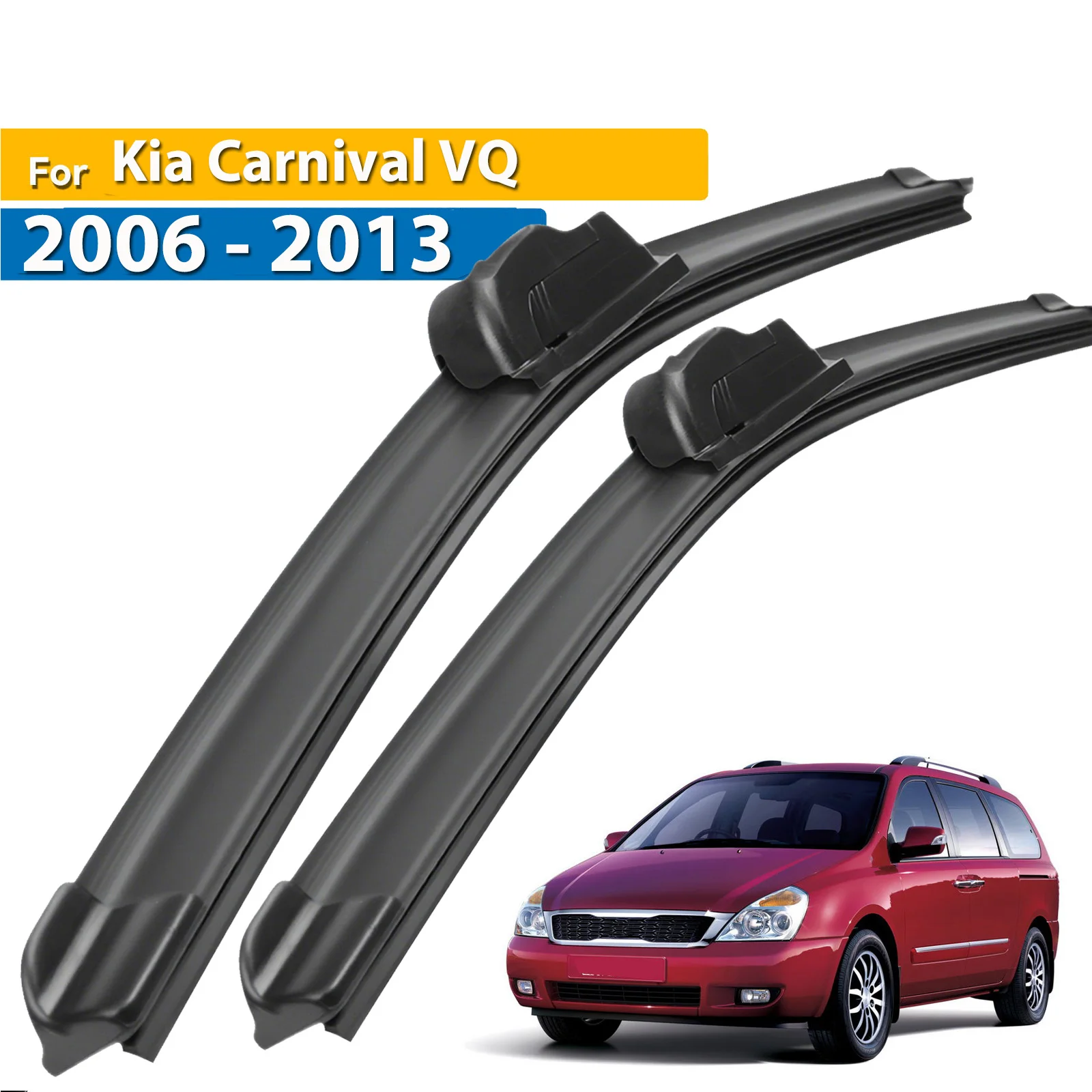 

Стеклоочиститель Erick's LHD, передние щетки стеклоочистителя для Kia Carnival VQ 2006-2013, лобовое стекло, чистые окна, автомобильные щетки от дождя 26 "+ 18"