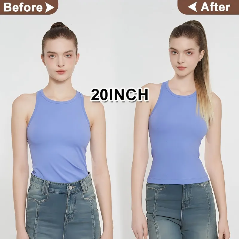 Оптовая продажа прямые синтетические накладные шиньоны со снежинками на шнурке