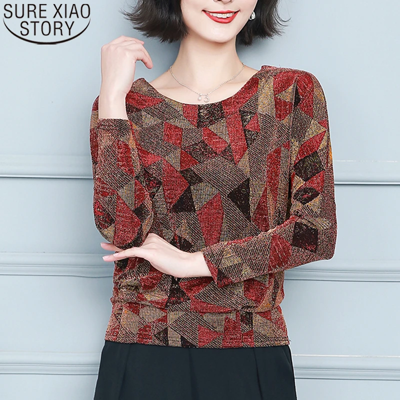 

Модная рубашка в клетку, элегантная блестящая блузка с блестками, туника, женская блузка, блестящая женская блузка, новая блестящая рубашка,...