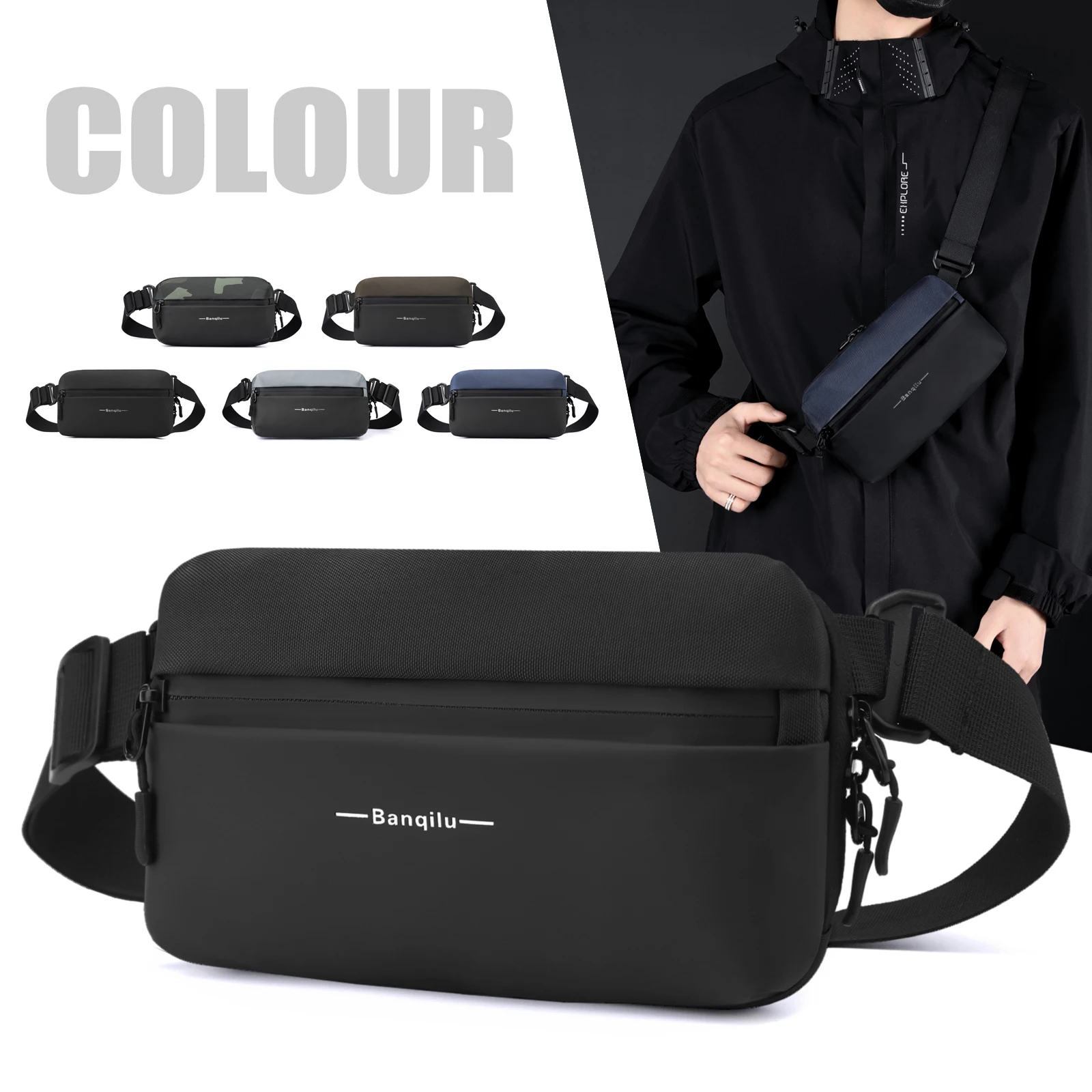 Забавные поясные сумки через плечо для женщин и мужчин