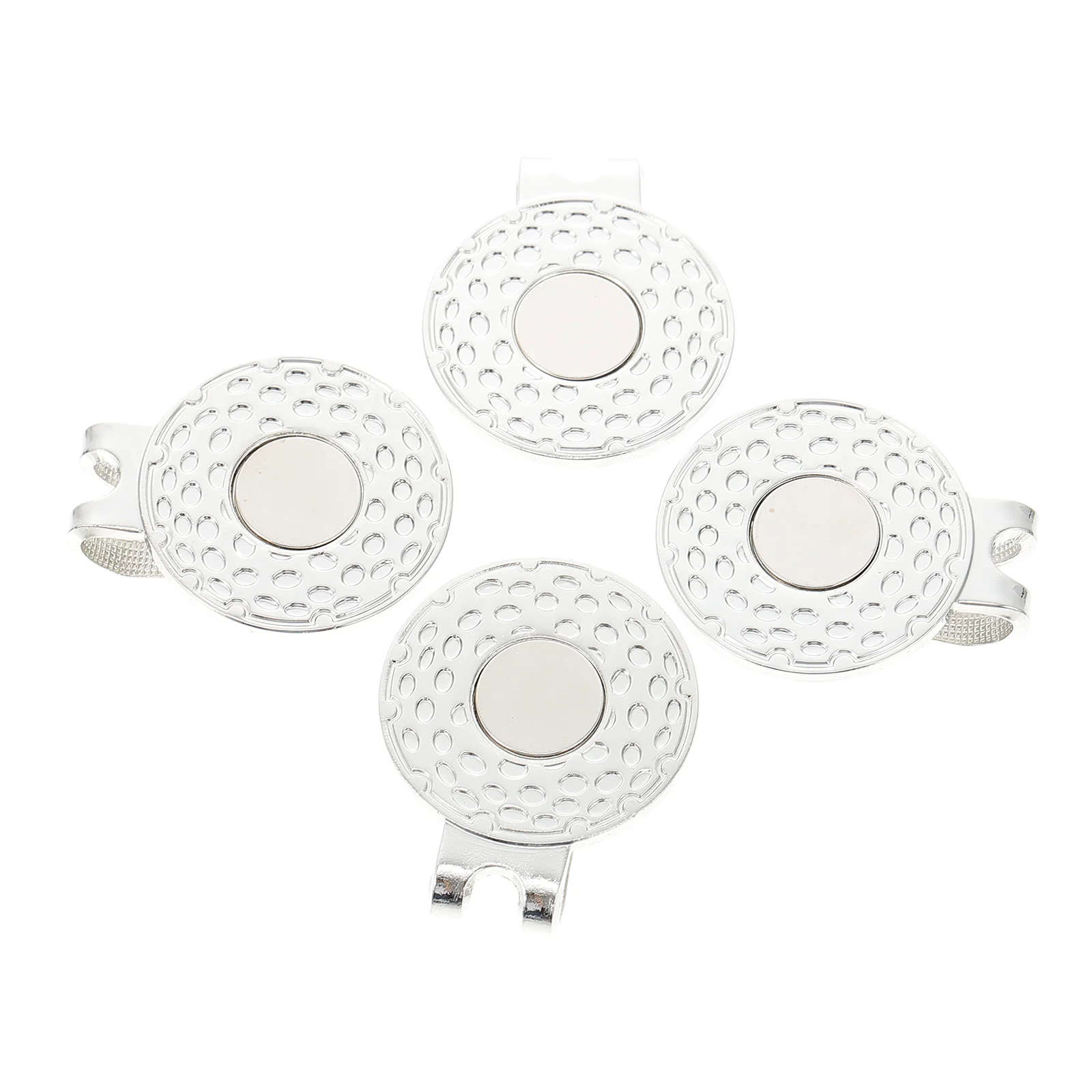 

4pcs Golfs Marking Hat Clips Markers Aiming Training Aids Markers