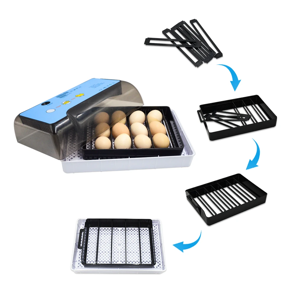 Инкубатор для цыплят гусиных перепелов 15 яиц |