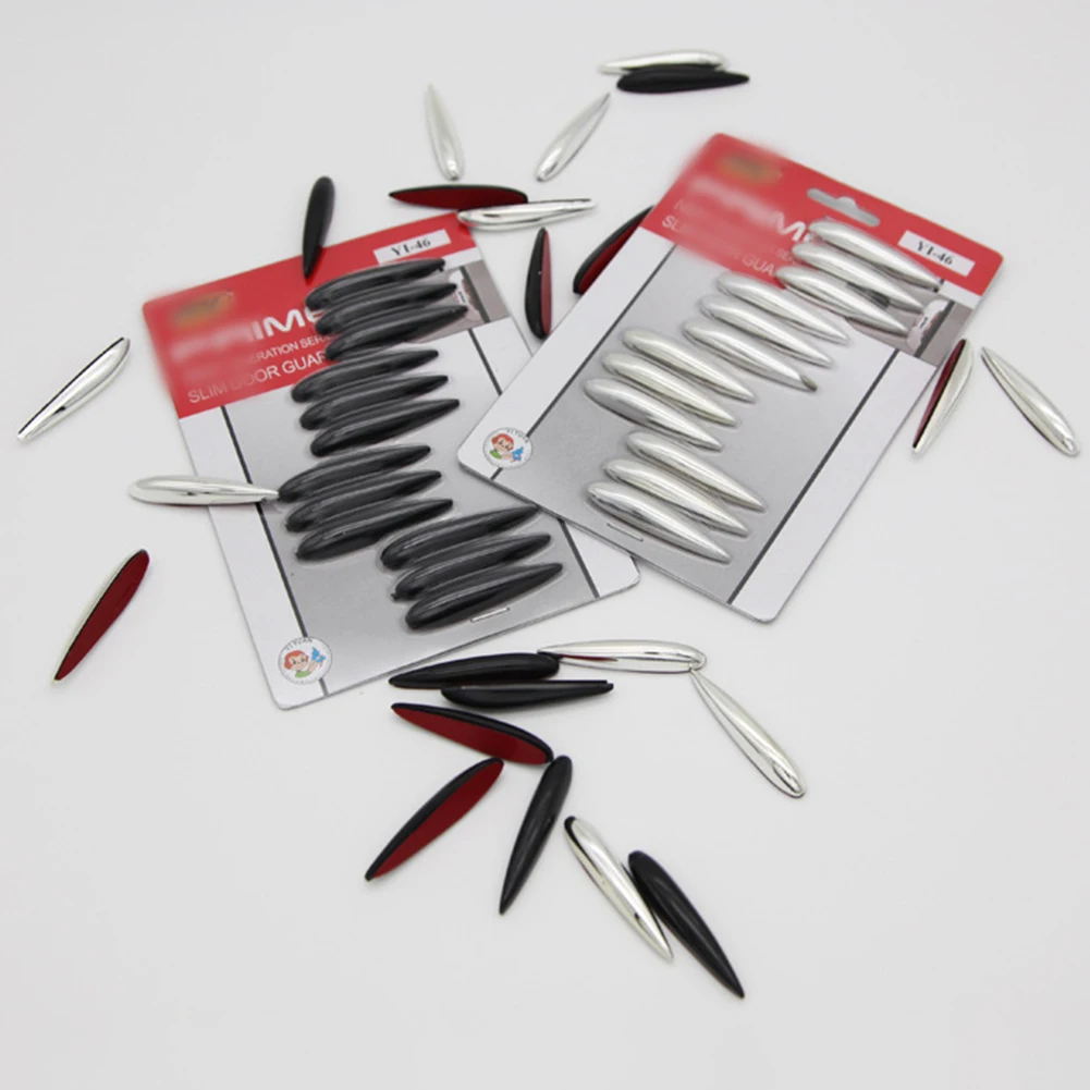 

12PCS Car Protector Anti-scratch Door Edge Guard Trim Strip Bumper Protection Collision Bar Protection Anti-collision Adhesive