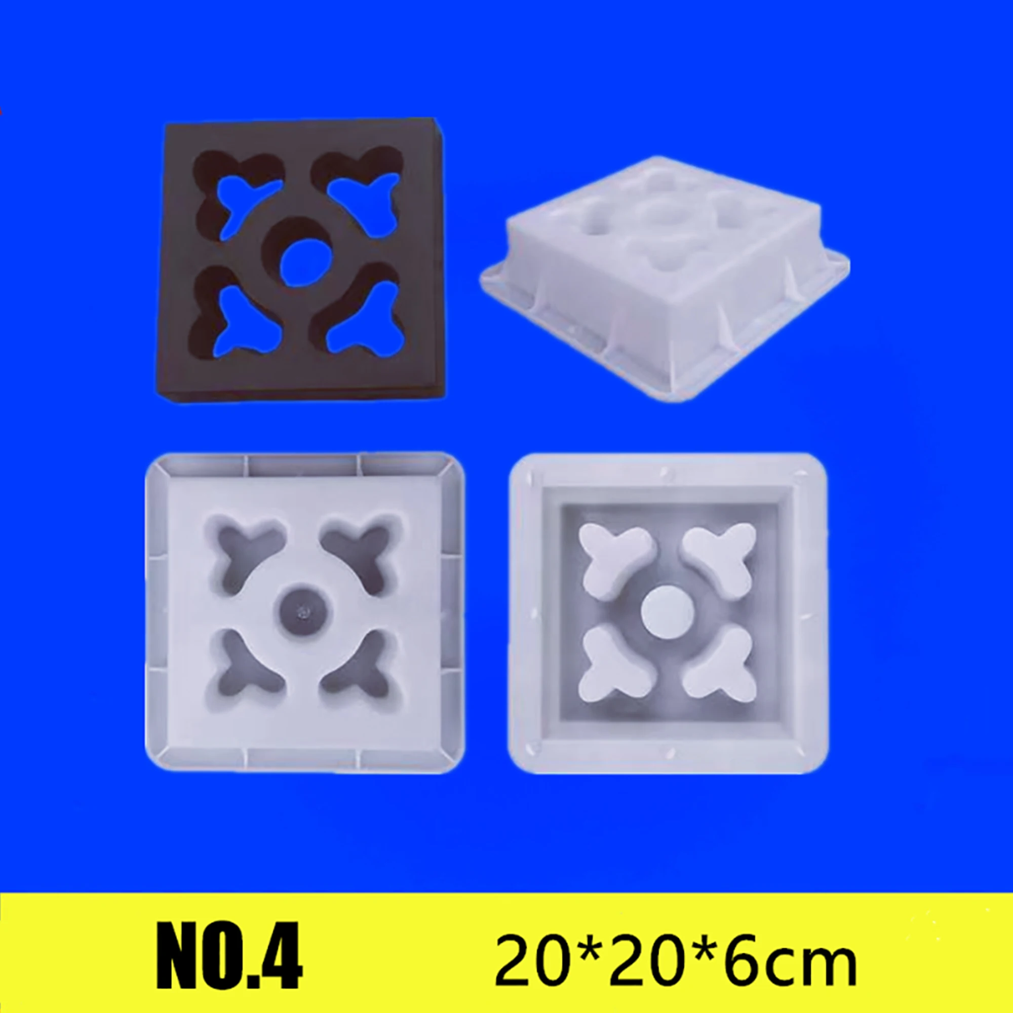 

Пластиковая форма для бетонных блоков