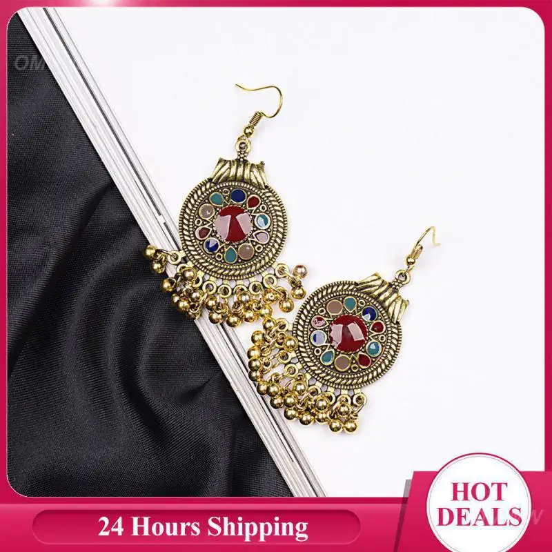 Модные серьги в различных сценариях золотые серьги Популярные ювелирные изделия серьги многократного использования богемные серьги 129 г