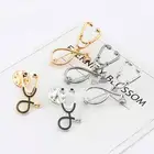 2 вида, броши высокого качества, броши в виде доктора, медсестры, стетоскопа, медицинская бижутерия, эмалированные булавки, Значки для курток, воротника, булавки, оптовая продажа