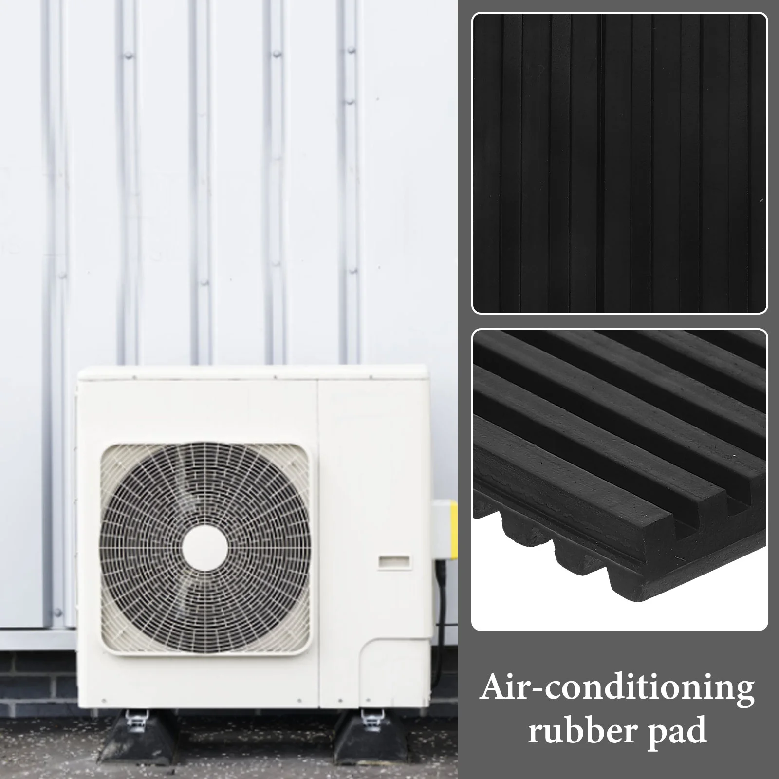 4 шт. резиновая противоударная накладка для базового кондиционера переменного