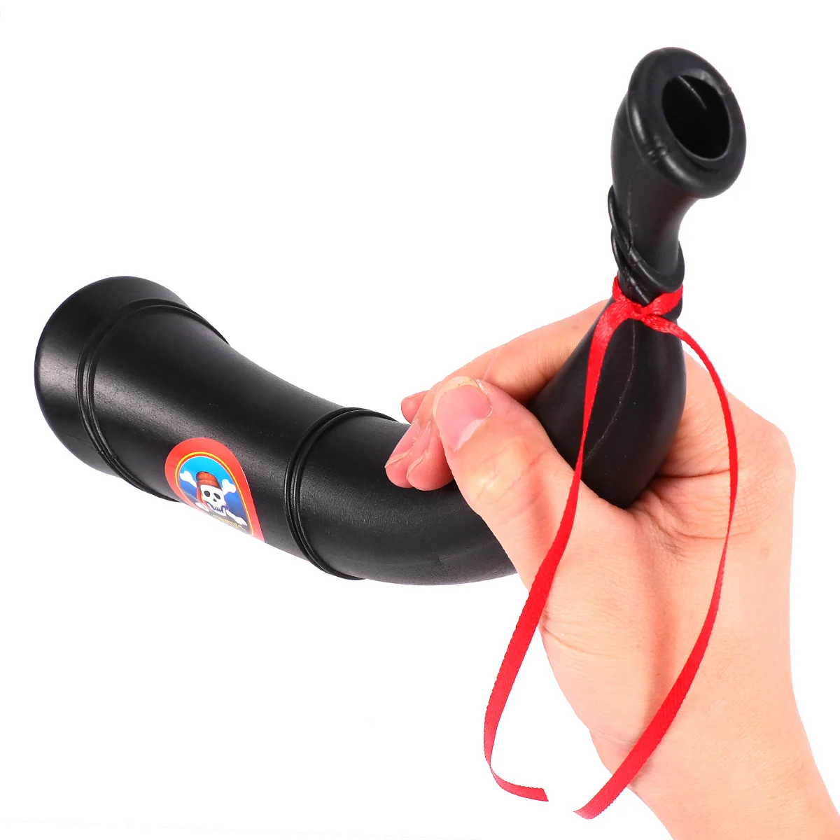 

Рог пиратский викингов детский выдувной бугл поставка рога аксессуары косплей крутящийся Забавный бугл реквизит для платья